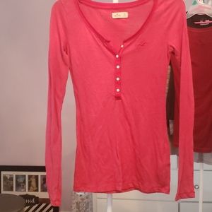 Hollister Red Blouse